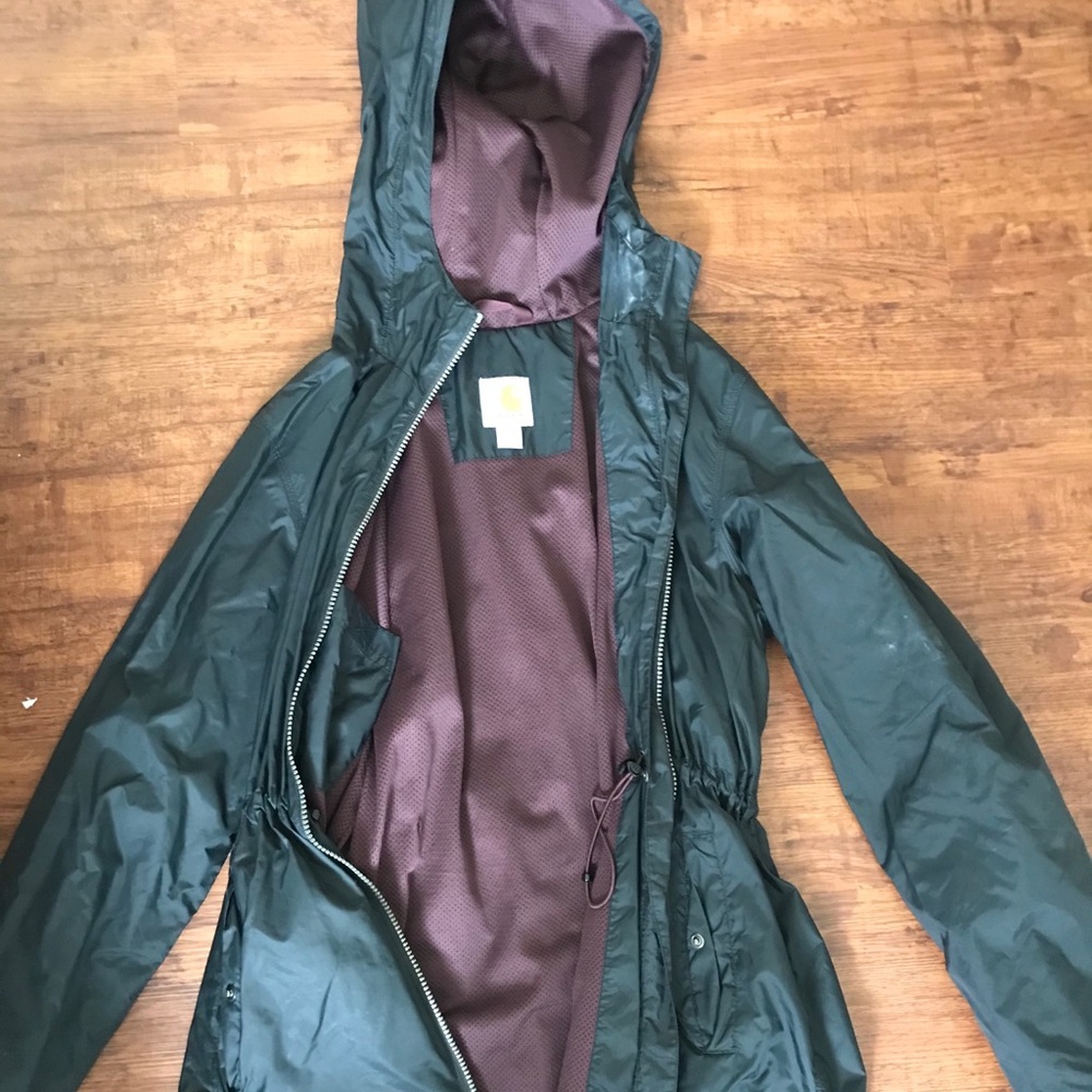Carhartt long windbreaker jacket